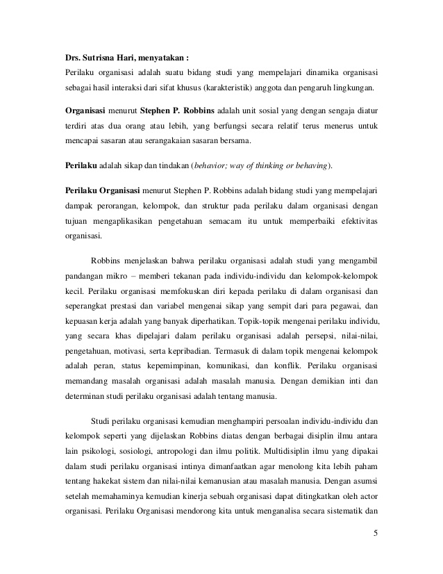 Perilaku organisasi stephen p robbins edisi 16 pdf